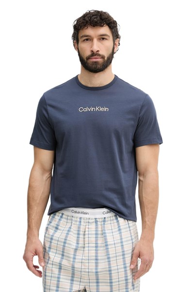 Calvin Klein Erkek Lacivert Cotton Classics T-shirt 000NM2748E