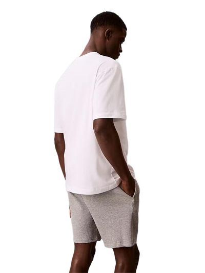 Calvin Klein Erkek Monogram Kısa Kollu Bisiklet Yaka Pijama Üstü LV00NM2972 