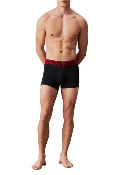 Calvin Klein Erkek Siyah 3lü Boxer Trunk 000NB3608A 