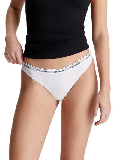 Calvin Klein Kadın 3lü Beyaz Tanga  