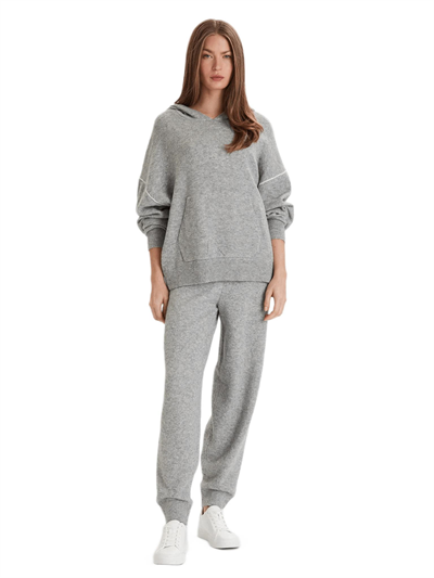 Calvin Klein Kadın Gri Kapüşonlu Sweatshirt LV00QS7568