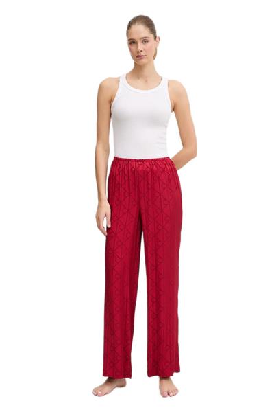 Calvin Klein Kadın Kırmızı AOP Desenli Pijama Altı LV00QS7536
