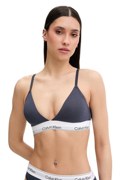 Calvin Klein Kadın Lacivert Bralet LV00QF8498