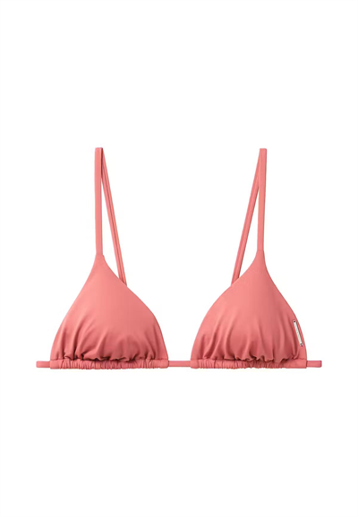 Calvin Klein Kadın Pembe Üçgen Bikini Üstü LV00Q62697 