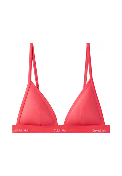 Calvin Klein Kadın Pembe Üçgen Bikini Üstü LV00Q61208 