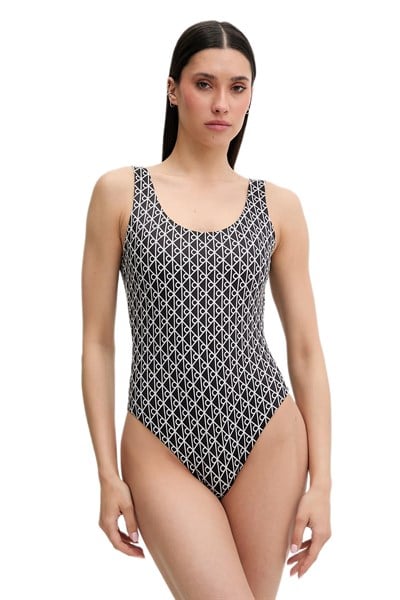 Calvin Klein Kadın Sırt Dekolteli Mayo LV00Q61205 