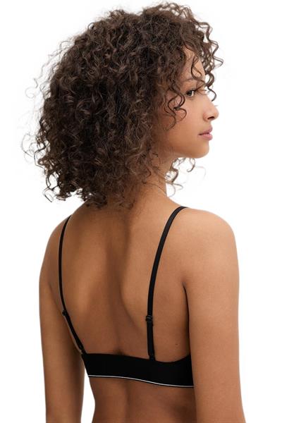 Calvin Klein Kadın Siyah Desteksiz Bralet Sütyen LV00QF8814 