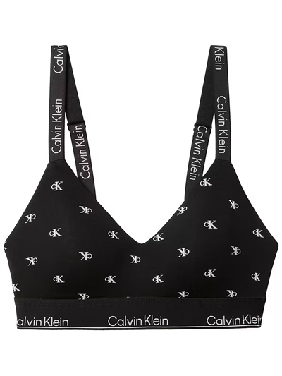 Calvin Klein Kadın Siyah Hafif Destekli Bralet Sütyen LV00QF8504