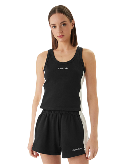 Calvin Klein Kadın Siyah Plaj Üstü Atlet LV00Q61152 