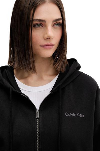 Calvin Klein Kadın Siyah Sweatshirt LV00QS7599 
