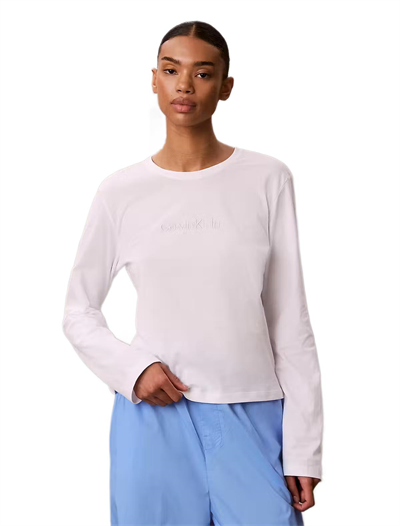 Calvin Klein Kadın Uzun Kollu Pantolonlu Pijama Takımı LV00QS7638 