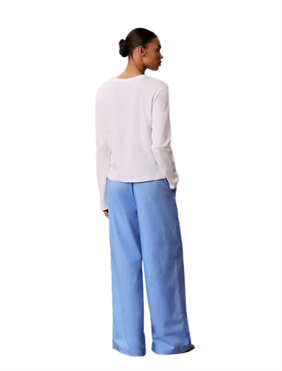Calvin Klein Kadın Uzun Kollu Pantolonlu Pijama Takımı LV00QS7638 