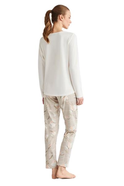 Catherines Kadın Ekru Pijama Takım 2629 
