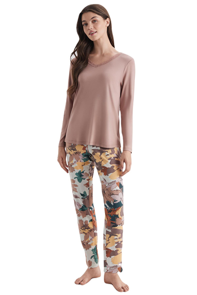 Catherines Kadın Kahverengi Pijama Takım 2555 