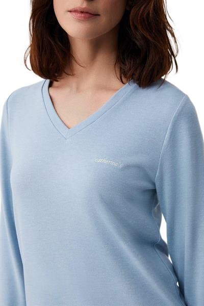 Catherines Kadın Mavi Pijama Takımı C2819 