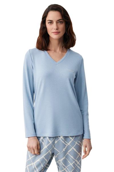 Catherines Kadın Mavi Pijama Takımı C2819 