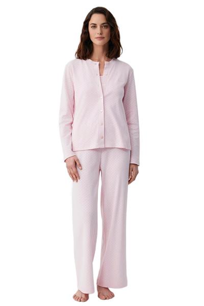 Catherines Kadın Pembe 3lü Pijama Takım C2820