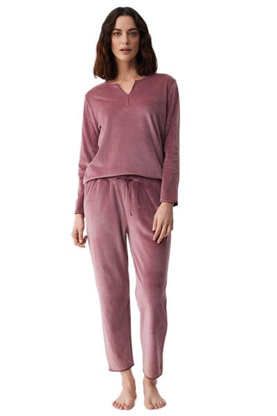 Catherines Kadın Pembe Pijama Takım C2606 