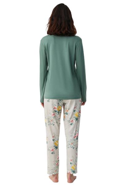 Catherines Kadın Yeşil Pijama Takım C2825 