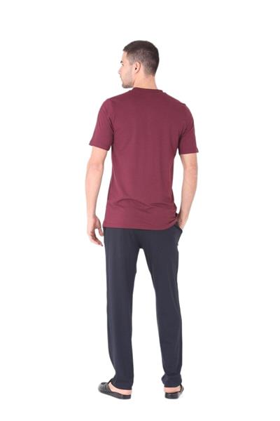 Ds Damat Erkek Bordo 4Lü Pijama Takımı 224016 