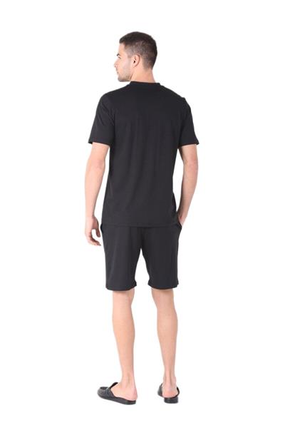 Ds Damat Erkek Siyah 4Lü Pijama Takımı 224016