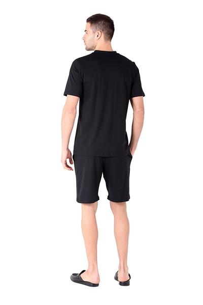 Ds Damat Erkek Siyah Eşofman Pijama 5li Takım 234003