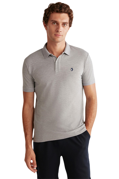 First Touch Erkek Gri T-Shirt