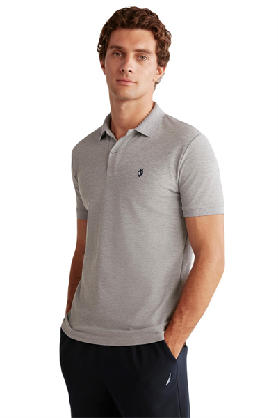 First Touch Erkek Gri T-Shirt