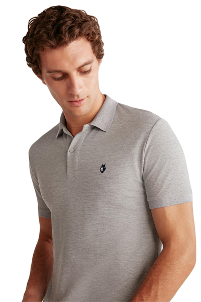 First Touch Erkek Gri T-Shirt