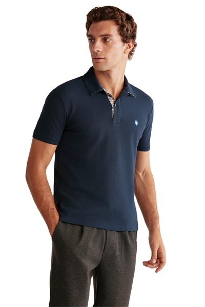 First Touch Erkek Lacivert T-Shirt 
