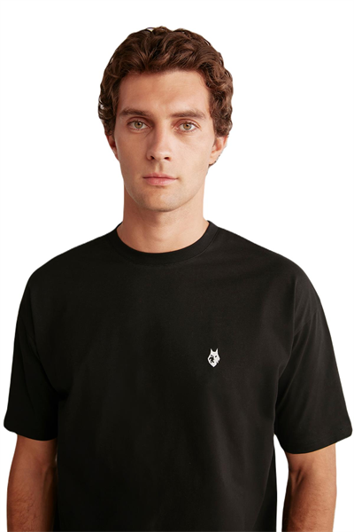 First Touch Erkek Siyah T-Shirt