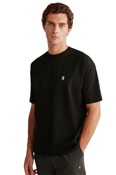 First Touch Erkek Siyah T-Shirt