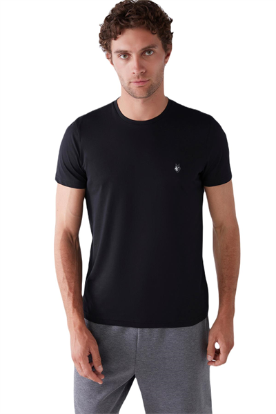 First Touch Erkek Siyah T-Shirt