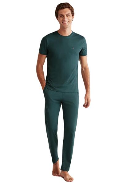 First Touch Erkek Yeşil Pijama Takım 402 