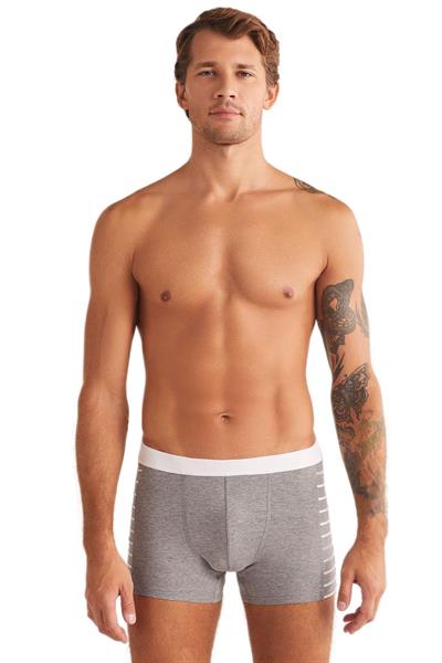 Kom Contra Erkek Gri Boxer