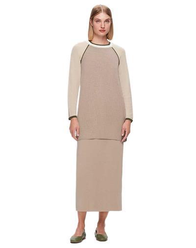 Miss Dalida Kolları Renkli Selanik Tunik T25K-6007