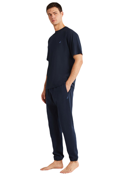 Nautica Erkek Lacivert T-Shirt %100 Pamuk