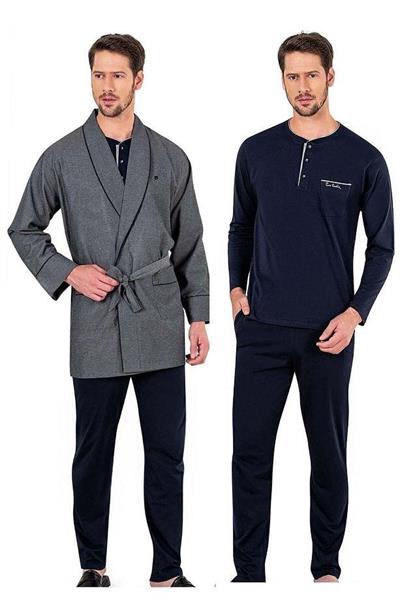Pierre Cardin Erkek Lacivert 3lü Rob Takımı 5615 