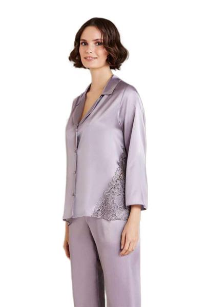Pierre Cardin Kadın Mor Altılı Saten Çeyiz Seti 6000 