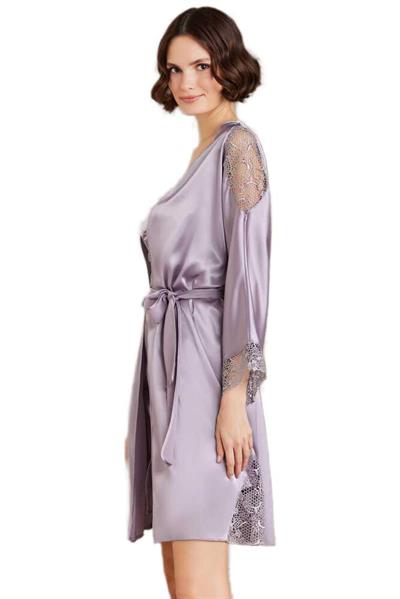 Pierre Cardin Kadın Mor Altılı Saten Çeyiz Seti 6000 