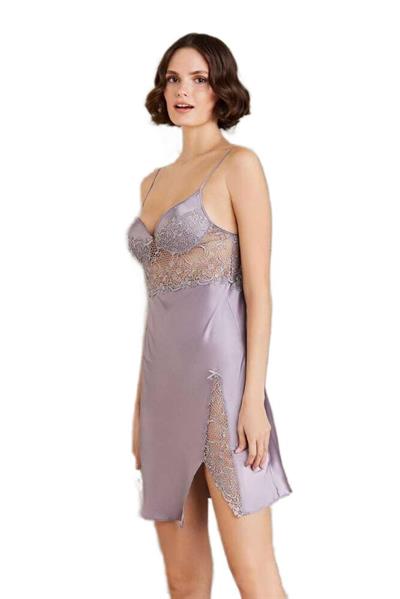 Pierre Cardin Kadın Mor Altılı Saten Çeyiz Seti 6000 