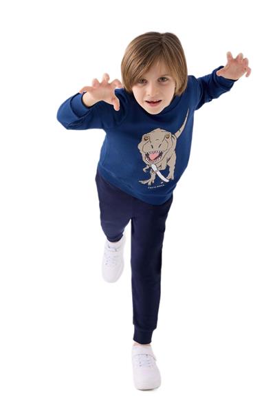 Roly Poly Erkek Çocuk İndigo Garson Boy Eşofman Takımı 3430-G 