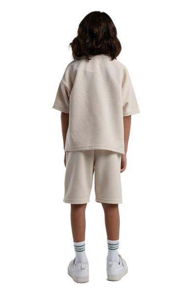 Rolypoly Erkek Çocuk Bej Pijama Takım 3565-4