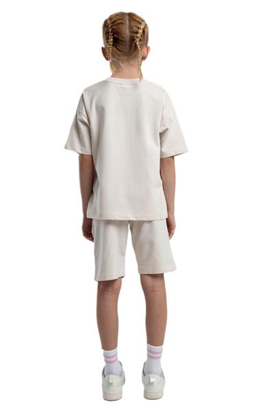 Rolypoly Kız Çocuk Bej Pijama Takım 3592-2