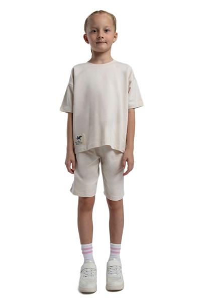 Rolypoly Kız Çocuk Bej Pijama Takım 3592-2