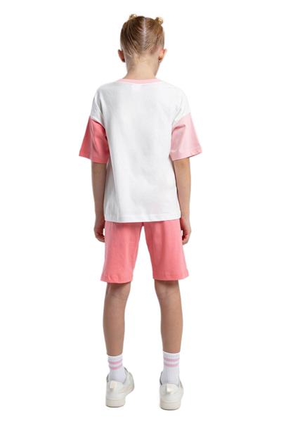 Rolypoly Kız Çocuk Beyaz Pijama Takım 3599