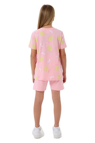 RolyPoly Kız Çocuk Somon Şortlu Pijama Takımı 3793-2 