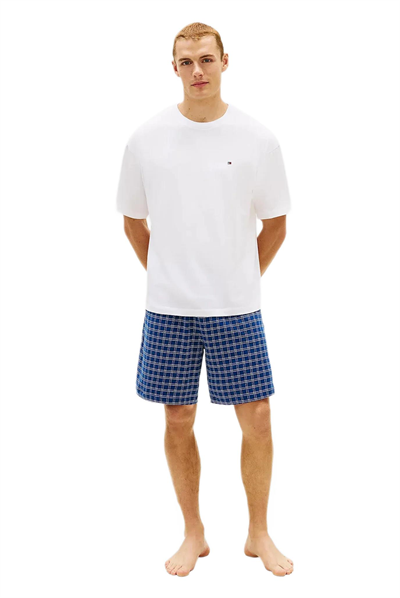 Tommy Hilfiger Erkek Beyaz Pijama Takımı UM0UM03834
