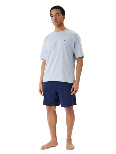 Tommy Hilfiger Erkek Mavi Pijama Takımı UM0UM03649