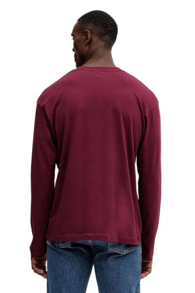 Tommy Hilfiger Erkek Bordo Uzun Kollu Cepli Sweatshirt UM0UM03644